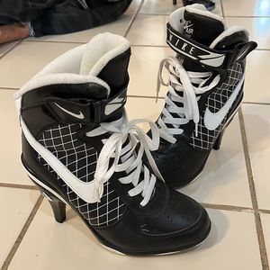 Women’s Size 8 Nike Air Force High-top High Heels